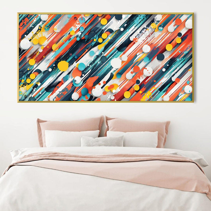 Melodic Abstraction Canvas