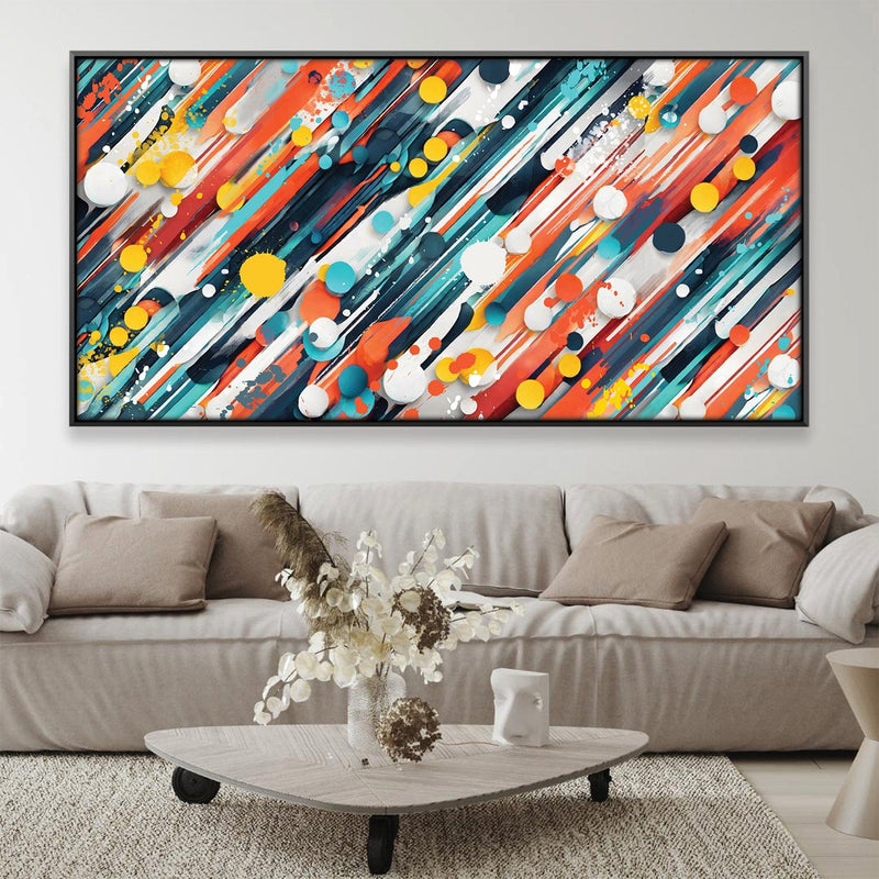 Melodic Abstraction Canvas