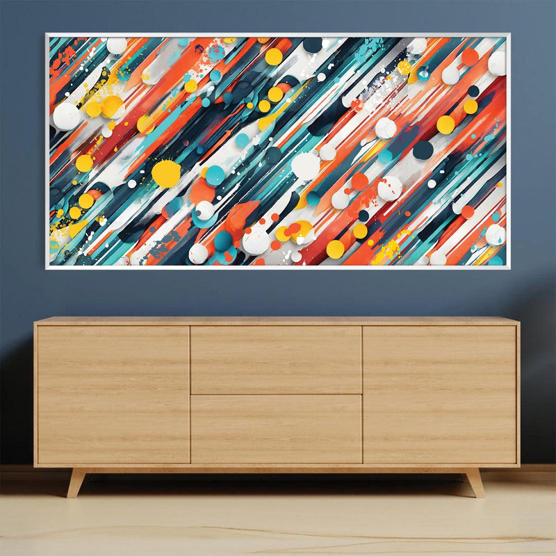 Melodic Abstraction Canvas