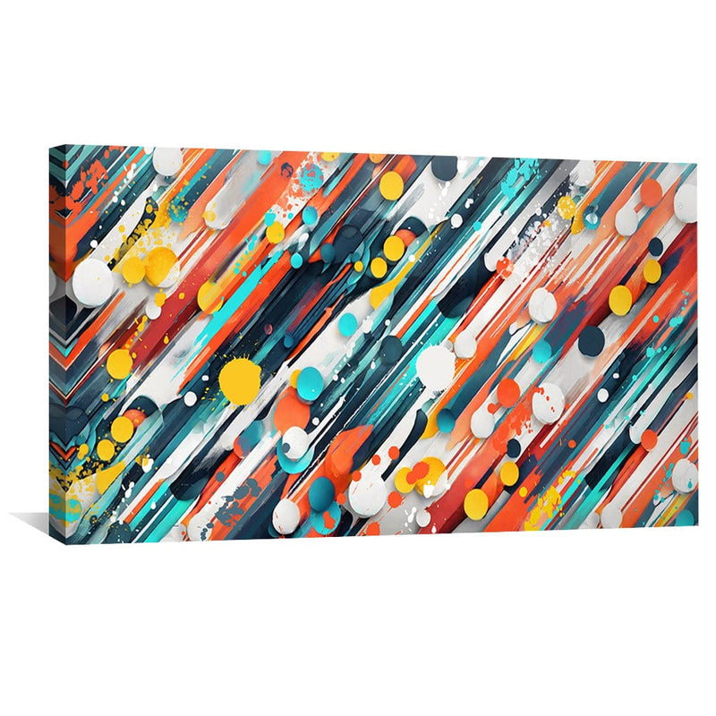 Melodic Abstraction Canvas