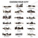 Wooden Travel Decor Memory City – Budapest