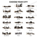 Wooden Travel Decor Memory City – Vienna