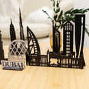 Wooden Travel Decor Memory City – Dubai