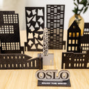 Wooden Travel Decor Memory City – Oslo