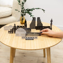 Wooden Travel Decor Memory City – Stockholm