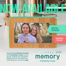Memory Digital Friendship Frame – Smart Wi-Fi Photo Frame Lamp for Long Distance Connection by Friendship Lamps | Powered by Filimin