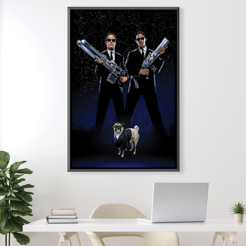 Men In Black Canvas