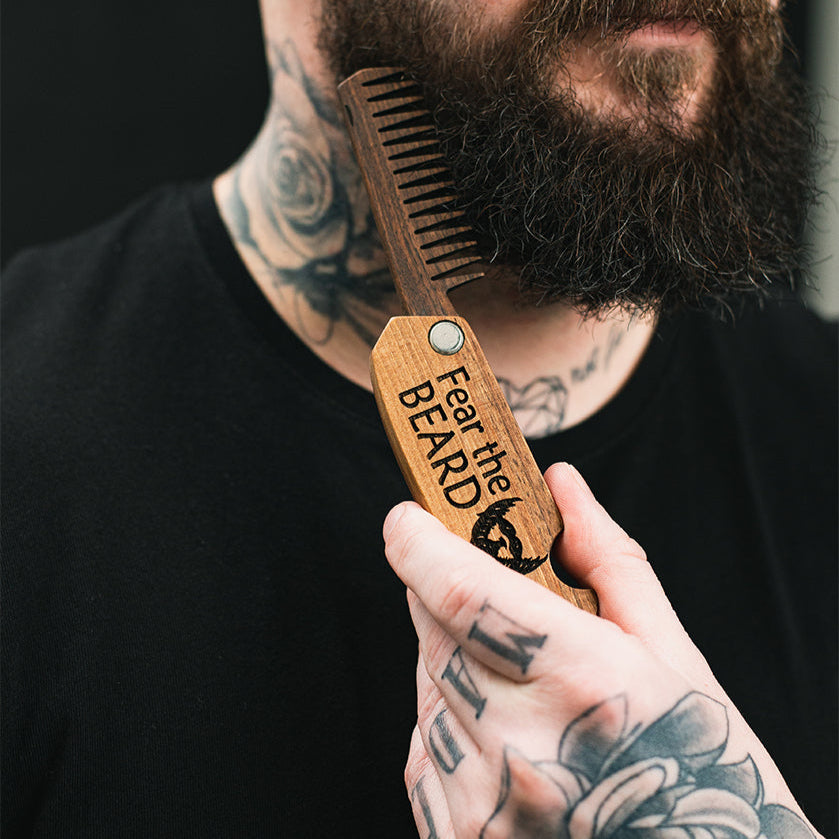 Wooden Beard Comb – Fear the Beard, photo 11 of 14