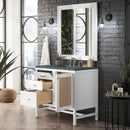 James Martin Addison 36" Single Bathroom Vanity, Glossy White
