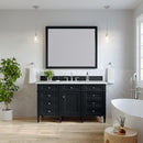 James Martin Brittany 60" Single Bathroom Vanity, Black Onyx