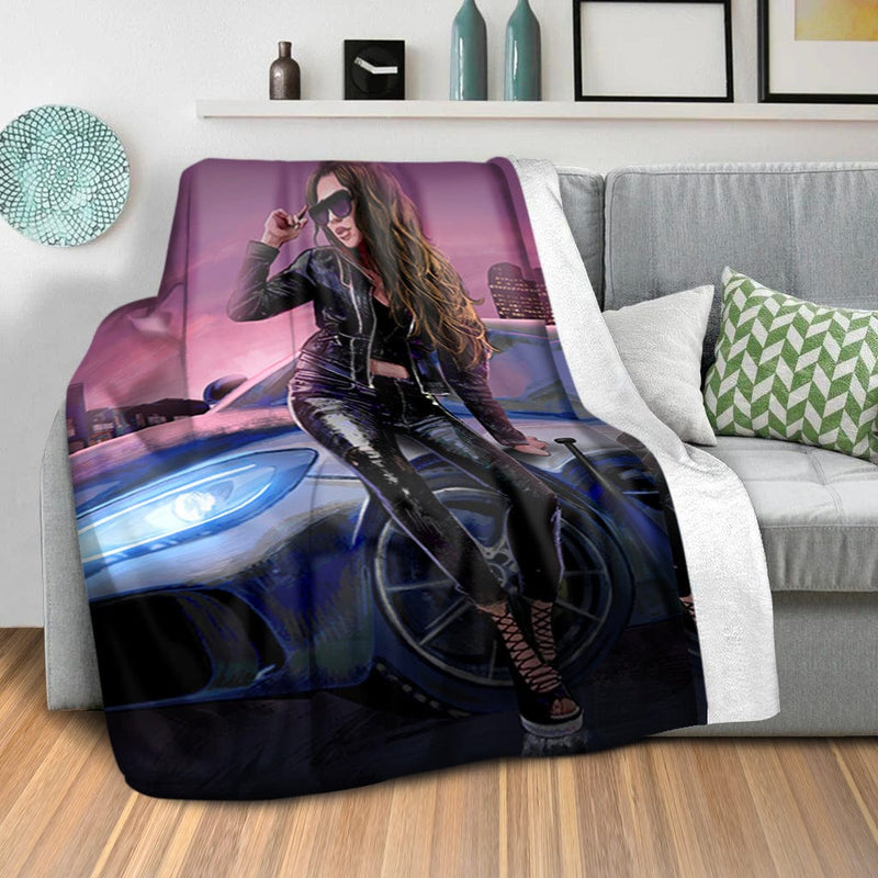 Mercedes Racer Blanket