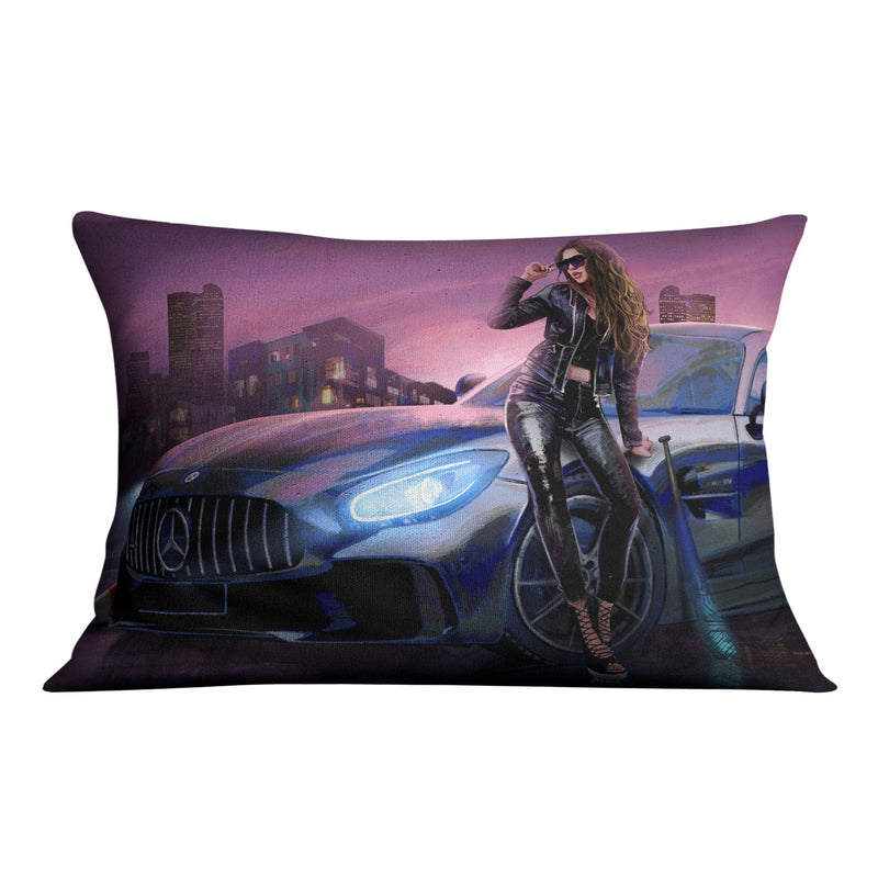 Mercedes Racer Cushion