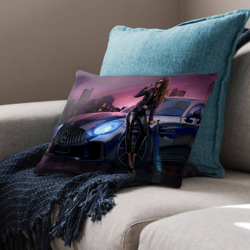 Mercedes Racer Cushion