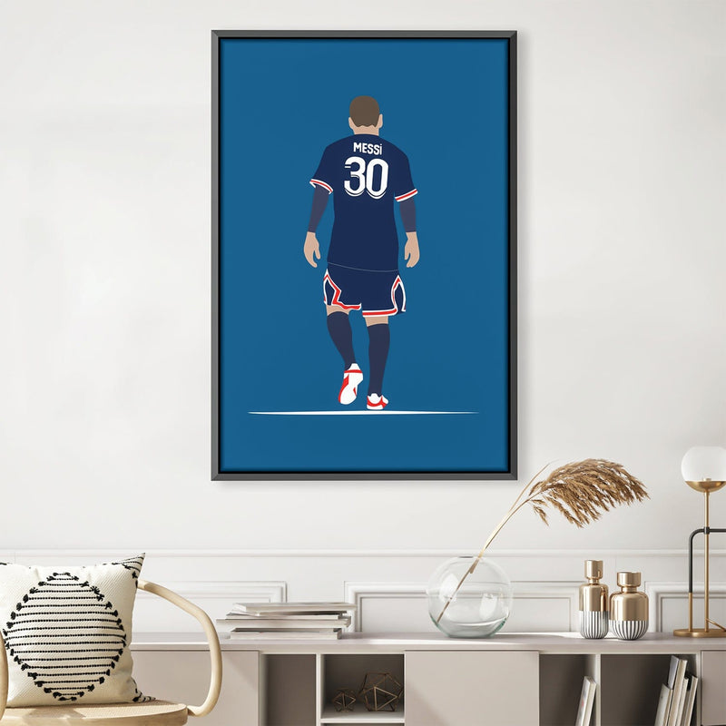 Messi 30 Canvas