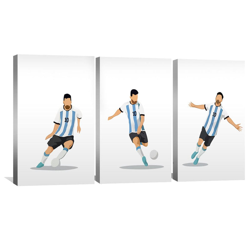 Messi Angles Canvas