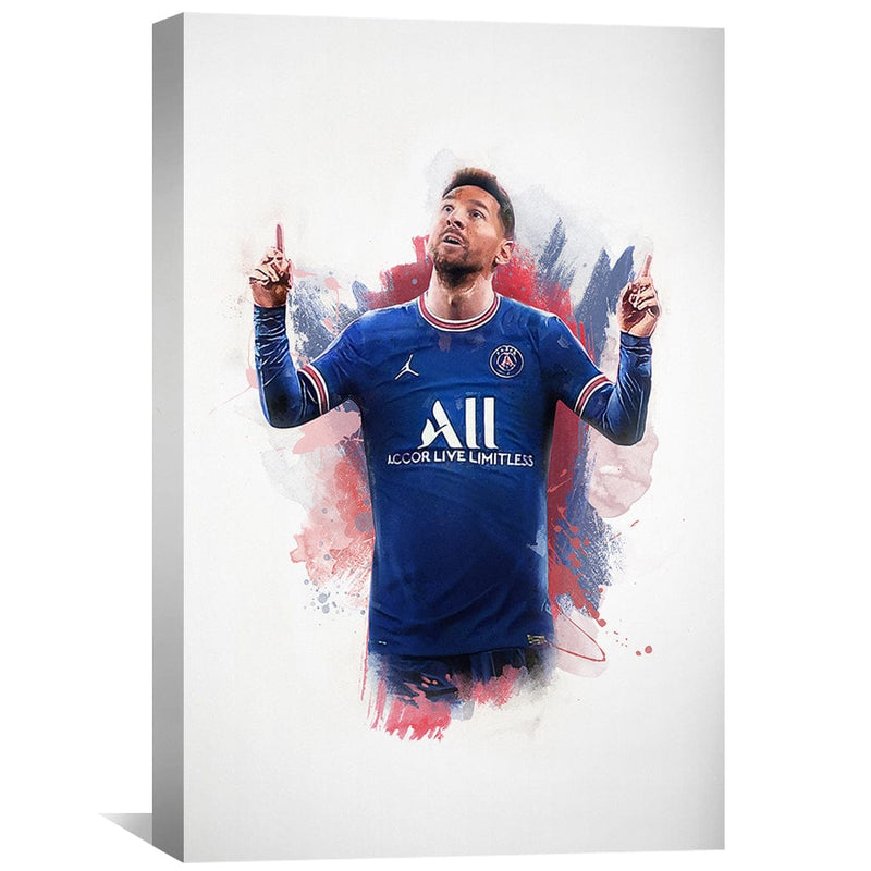 Messi Celebration Canvas