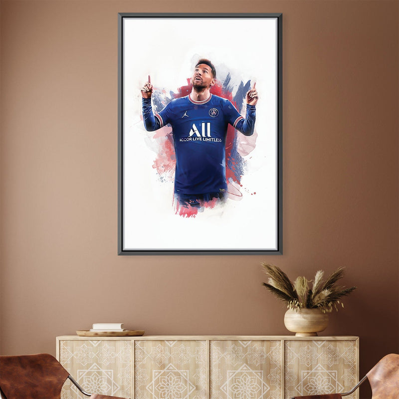 Messi Celebration Canvas