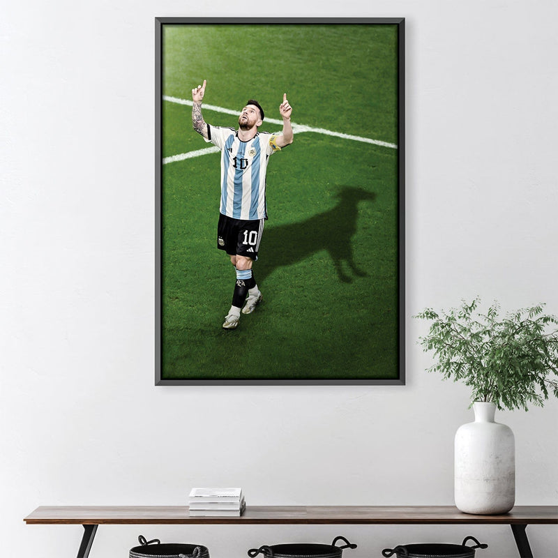 Messi the GOAT Canvas