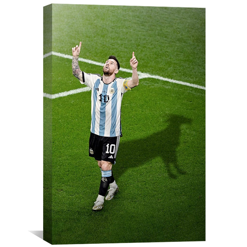 Messi the GOAT Canvas