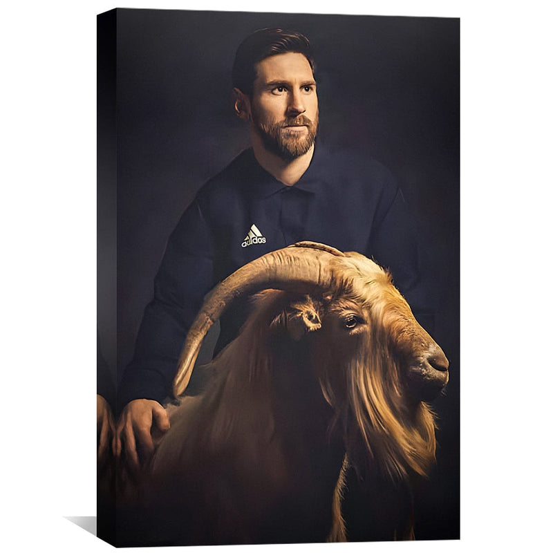 Messi the Greatest Canvas