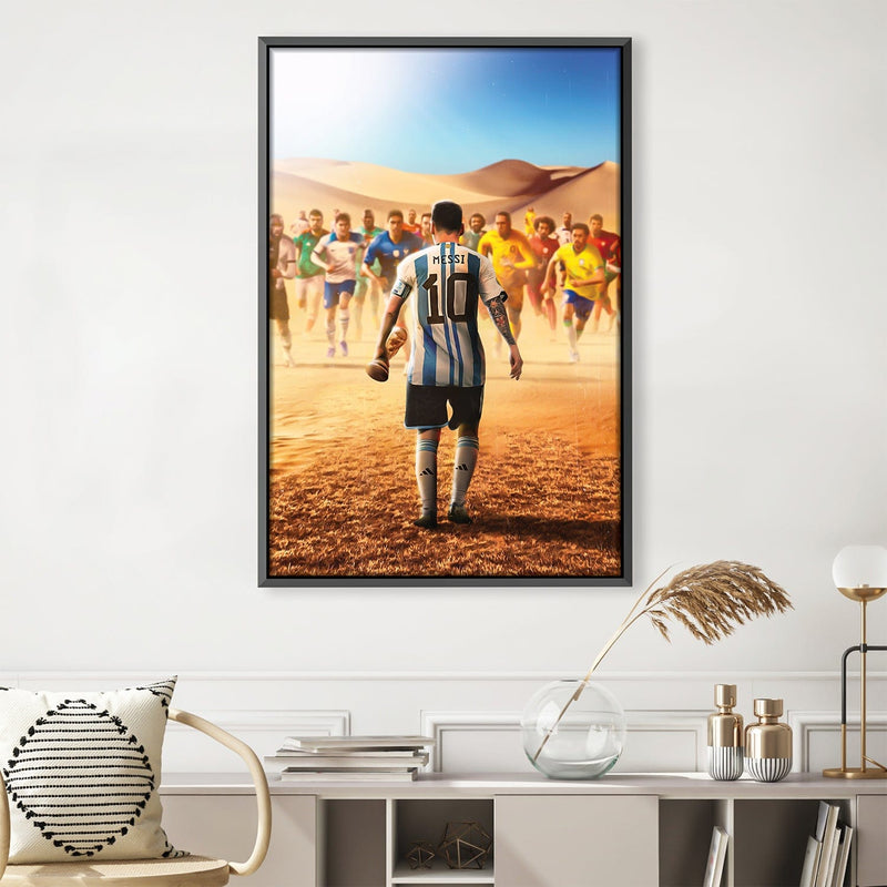 Messi vs The World Canvas