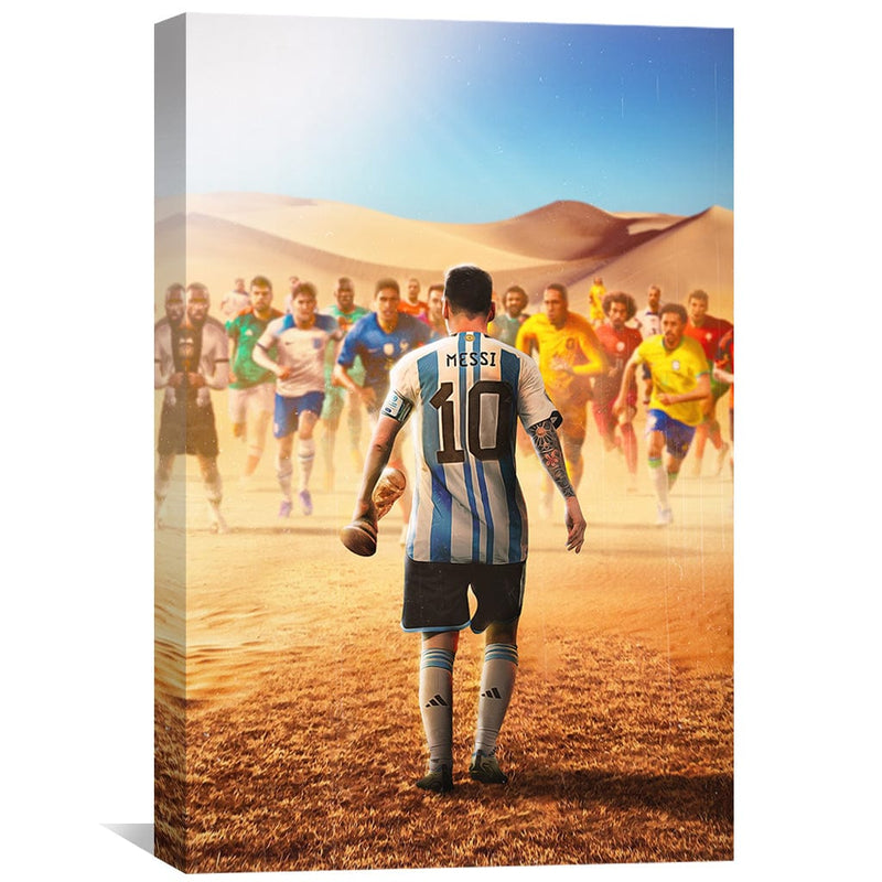 Messi vs The World Canvas