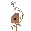 GobekUsa Metal Birdhouse Garden Stakes for Outdoor Decor