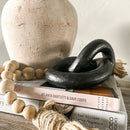 Chunky Metal Knot Decor, Set of 2 by Decor Steals