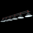 GobekUsa Metal Hanging Island Light - Industrial Billiard Club Pendant