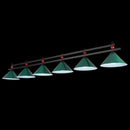 GobekUsa Metal Hanging Island Light - Industrial Billiard Club Pendant