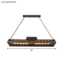 GobekUsa Metal Island Lighting Fixture - Triangular Loft Style - 1 Head - Restaurant Billiard Lamp