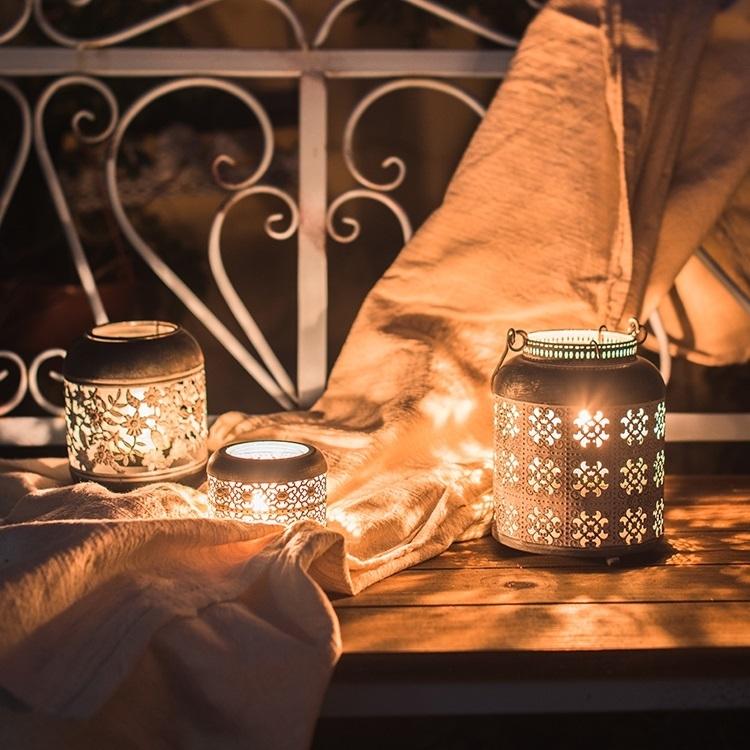 Metal Lantern Candle Holder, photo 7 of 8
