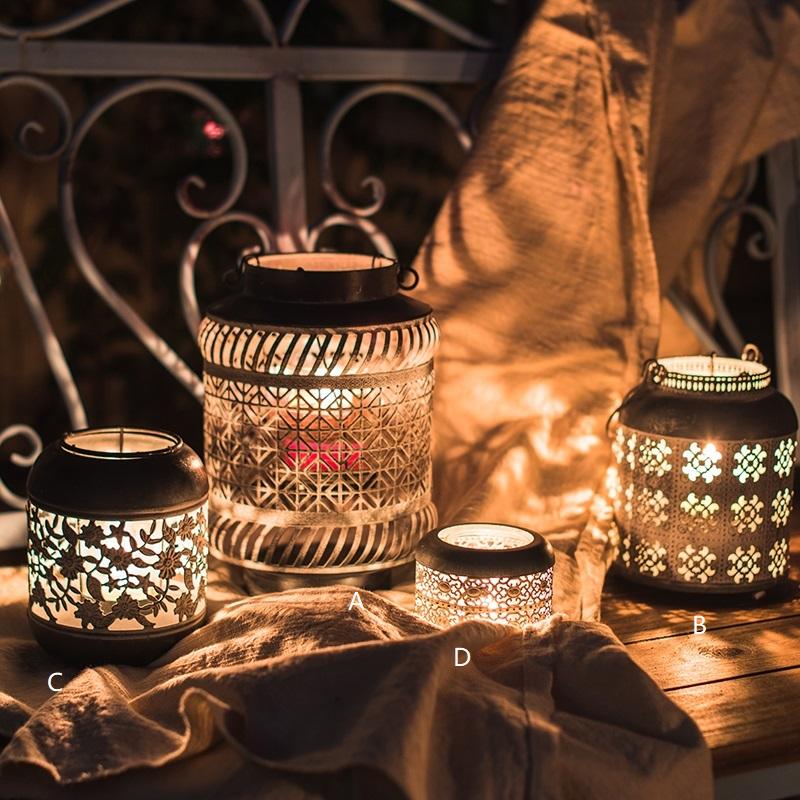 Metal Lantern Candle Holder, photo 2 of 8