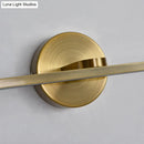 GobekUsa Metal LED Wall Light for Bath with Simple Style and Elliptical Sconce Fixture