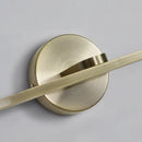 GobekUsa Metal LED Wall Light for Bath with Simple Style and Elliptical Sconce Fixture