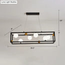 GobekUsa Metal Pendant Light with Milk Glass Shade for Industrial Dining Rooms