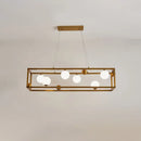 GobekUsa Metal Pendant Light with Milk Glass Shade for Industrial Dining Rooms