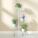 GobekUsa Metal Plant Stand for 4 Flower Pots