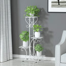 GobekUsa Metal Plant Stand for 4 Flower Pots