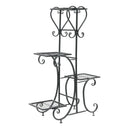 GobekUsa Metal Plant Stand for 4 Flower Pots