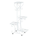 GobekUsa Metal Plant Stand for 4 Flower Pots