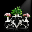 GobekUsa Metal Plant Stand Set for 4 Potted Flowers