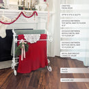 Freestanding Ornate Towel Stand by Decor Steals