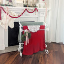 Freestanding Ornate Towel Stand by Decor Steals