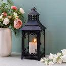 14.5'' High Vintage Style Candle Lantern White by JHY DESIGN