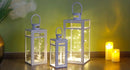Set of 3 Metal Candle Lantern-12/15/19"