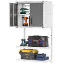 Metal Wall Cabinet with Lock and 3 Adjustable Shelves by LJGDeals