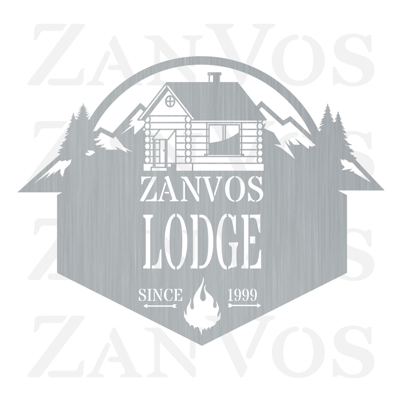 Mountain Cabin Monogram