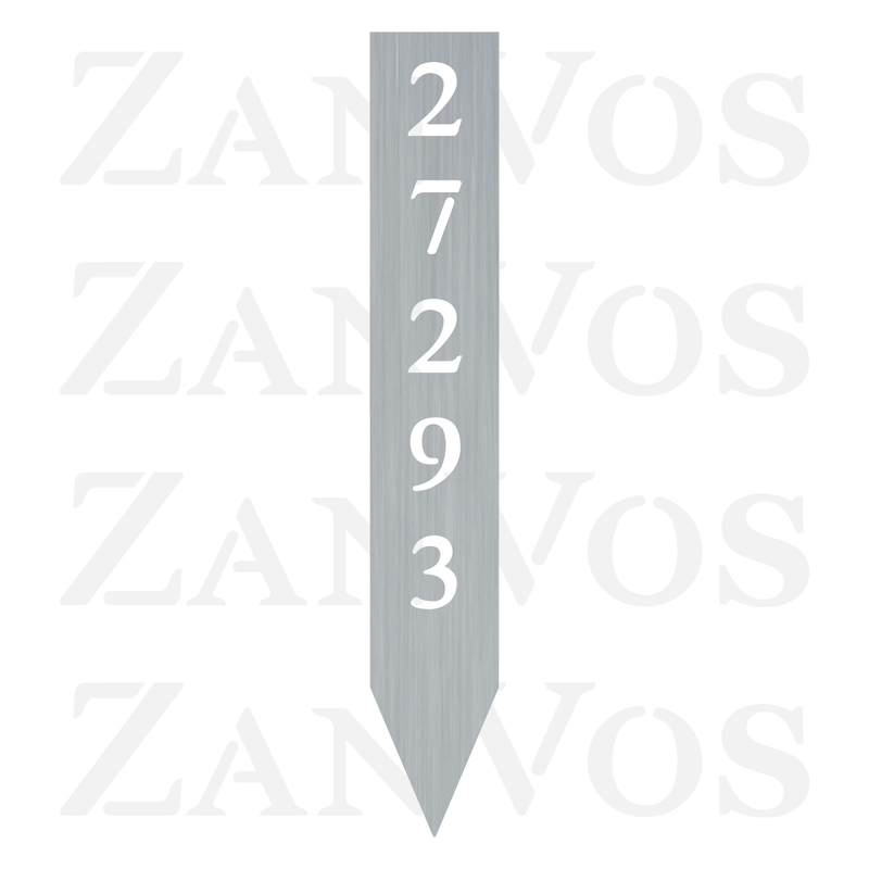 Address Yard Stake