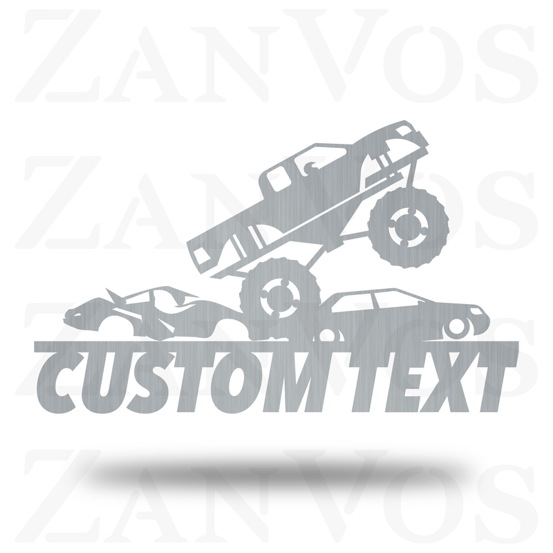 Monster Truck Monogram